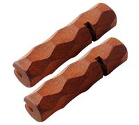 Iouyjiu Housses de poignée de casserole - Poignées en bois pour barbecue et poêle, antidérapantes, résistantes à la chaleur