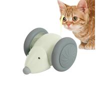 Iouyjiu Interactive Cat Toy - Automatic Enrichment Mice for Play | Electric Smart Touch Activated Kitten Accessories, Pet Exercise Teasing Tool for Indoor Entertainment and Boredom Relief