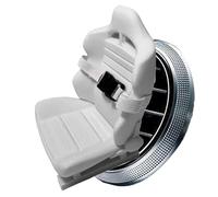 Iouyjiu Iouyjiu Air Vent Clips, 3d Car Seat Shape Ornament, Dashboard Decor, Strong Clamp Attachment Compact Size for Vehicle Air Vent, Console, Door, Visor Use, 3.15x2.36 Inches