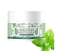 Iouyjiu Joint Cream, Muscle Cooling Balm, Fast Absorbing Formula, Non-Greasy Natural Relief, Soothing Cream for Knee Shoulder Neck Back Leg Feet Pain Recovery and Tension Support 2.8x1.69in