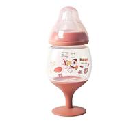 Iouyjiu Kids Bottle - Lightweight Training Water Cup for Weaning | Food Grade Flexible with No Spill Drop Resistant Structure, Easy Grip Drinking Container for Breastmilk Travel Home Bedtime Practice