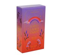 Iouyjiu Lovely Ladies Tarot, Cartes Oracle, English Tarot Deck, Divination, Tarot pour la famille, Ensemble complet, Deck de tarot élégant, Divination de la fortune