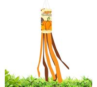 Iouyjiu Manchot À Vent Automnal,Décoration De Thanksgiving pour Extérieur - Décoration de Récolte Festive Style Ferme pour Jardin Porte Fenêtre Balcon Terrasse Fête