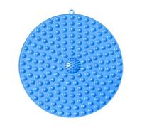 Iouyjiu Masseur de d'orteil, tapis de réflexologie des pieds, tapis de marche réflexologie, tapis de pieds de salle de bain, tapis de massage pour pieds et pratique du yoga 55 x 55 x 3 cm