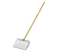 Iouyjiu Metal Chicken Poop Scooper, Detachable Long Handle Sifting Shovel, Heavy Duty Poop Shovel, Chicken Coop Rake, Poop Cleanup Tool, polyvalent Animal Poop Scooper for Chicken, Cat, Sheep Cleanup