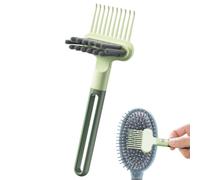 Iouyjiu Outil de nettoyage de brosse à cheveux - Peigne 2n1 pour épilation | Accessoire de beauté pour la poussière et les peluches, chambre à coucher, salle de bain, salon, salon, coiffeuse