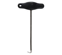 Iouyjiu Outil d'extraction de grille d'aération de voiture, extracteur de crochet en acier avec poignée en T, outil automobile multi-usage pour le démontage de la grille d'aération du tableau de bord