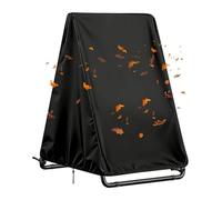 Iouyjiu Patio Chair Cover - Weather Shield for Sun Rain Protection | Oxford Cloth with Elastic Drawstring, UV Blocking Seat Slipcover, Outdoor Indoor Balcony Garden Furniture Recliner Protection