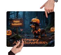 Iouyjiu Puzzles Halloween | Puzzle à 130 Pièces avec et Animaux,Jeu Amusant et Stimulant pour Toute la Famille