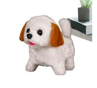 Iouyjiu Robot Dog Toy - Interactive Walking and Barking Plush Pet | Realistic Stuffed Animal with Wagging Tail, Electronic Companion for Adults, Kids, Birthday, Or