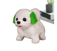 Iouyjiu Robot Dog Toy - Interactive Walking and Barking Plush Pet | Realistic Stuffed Animal with Wagging Tail, Electronic Companion for Adults, Kids, Birthday, Or