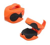 Iouyjiu Rod Clips - 2 Piece Non-Slip Gadget Support Tool Rack | Fishing Rod Holder for Beginners Enthusiasts Men Women Family Outdoor Use Beach Boat Vehicle Home Storage and Organization