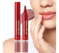Iouyjiu Set Crayon et Huile à Lèvres, Combo Huile Teintée et Crayon pour Lèvres, Cosmétiques Nourrissants Non Collants pour Femmes et Filles