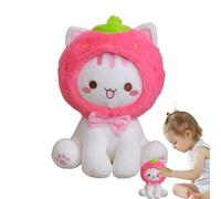 Iouyjiu Soft Animal Toys - Cartoon Sitting Cat Plush for Kids Comfort | Plush Fabric with Filled Cushion Body, Cute Decorative Stuffed Figure for Playing Accompany Desk Shelf Bedroom Table Display