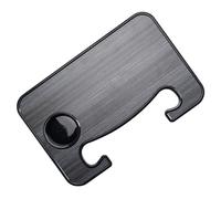Iouyjiu Steering Wheel Tray, Car Food Table, Vehicle Desk, Double Sided Surfaces Lightweight Portable Design Ideal for SUV Sedan Van, Travel Road Trip Camping Work, 1 Piece