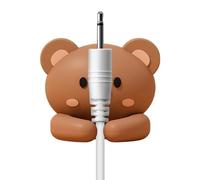 Iouyjiu Support de cordon - Pinces auto-adhésives Capybara | Convient pour cordon de moins de 6 mm de diamètre pour bureau - pour extension USB, appareil, ordinateur, téléphone, mur, maison, voiture