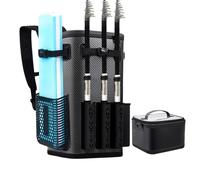 Iouyjiu Tackle Box Backpack, Waterproof Fishing Bag, Rod Holder Backpack, 49l Fishing Backpacks with Versatile and Multifunctional Design for Fishing, Camping, and Hiking Trips (1 Piece)