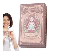 Iouyjiu Tarot Deck - Joyful Journeys Cards for Divination Play | Coated Paper with Clear Symbol Artwork, Fortune Reading Game Set for Social Gathering Spiritual Exploration English Edition