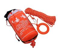 Iouyjiu Throwable Flotation Device, Floating Throw Bag with Strong Rescue Rope, Reflective Safety Gear for Drowning Prevention, Kayaking, Rafting, Boating, Marine, Pool, Flood, Lifeguard Use