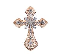 Iouyjiu Vent Clips Désodorisant - Clips d'évent de voiture Bling Cross,Clip de parfum désodorisant pour grille d'aération de voiture, décor de diffuseur d'arôme, accessoires de Bling pour