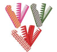 Iouyjiu Wide Tooth Comb, Coarse Double Sided Comb, Lightweight Portable Unisex Design, Detangling Styling Hair Tool Ideal for Home, Travel and Salon, 8.78x1.18x0.55 Inches