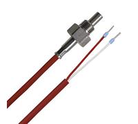 iOVEO 012EF01202 - PT100 - Sonde à visser G1/8" en acier inoxydable avec câble en silicone