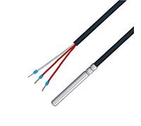iOVEO 035HP01305 - PT100 - Sonde de température 3 conducteurs avec câble en PVC jusqu'à 105 °C, 5 mètres