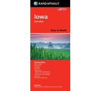 Iowa, carte facile à lire | Rand McNally