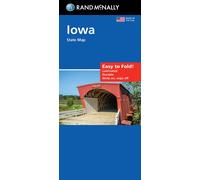 Iowa, carte facile à plier | Rand McNally