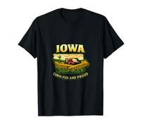 Iowa Corn Fed et Proud Vintage Farm State Pride T-Shirt