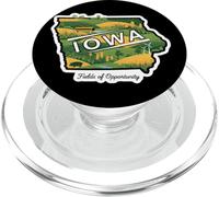 Iowa Design Vintage Agriculture Fierté de l'Iowa PopSockets PopGrip pour MagSafe