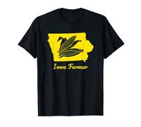 Iowa Farmer Corn Harvester The Hawkeye State Pride IA Cadeau T-Shirt