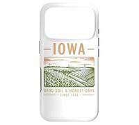Iowa Good Soil : des Jours honnêtes Depuis 1846 Coque pour iPhone 17 Pro
