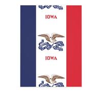Iowa State Flag Crystal Stickers, Glitter Star Heart Shiny Clear Decals for Mobile Phone Cases and Laptop