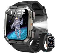 IOWODO Montre connectée D16 pour homme et femme