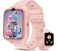 IOWODO Montre connectée pour Enfants D24 | 4G LTE avec Carte SIM | GPS Traceur + SOS Appel Urgence | Batterie | Appels vidéo et Chat Vocal |Mode école et Zones de sécurité