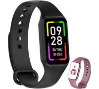 Iowodo Montre Connectée Femme Homme, Smartwatch, Montre De Sport, Étanche,Oxymètre Podomètre,Cardiofrequencemètre, Calories,Fitness Pour Android Ios Avec (Gris)