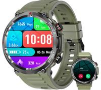 Iowodo Montre Connectée Homme Avec Appel Bluetooth, Montre Appel, Écran 1.39"" Tft, Moniteur Cardiofréquence/Spo2, Analyse Sommeil, 100 Modes De Sport,Pour Android/Ios (Gris)