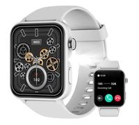 IOWODO Montre Connectée Homme Femme 1.91"" Écran Smartwatch Appel Bluetooth 100 modes Sport IP68 pour iOS Android Samsung Iphone