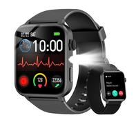 Montre connectée Iowodo Montre Connectée Femme Homme Intelligente Smartwatch R3PRO 25 modes Sport Etanche pour iOS Android Samsung Apple Noir