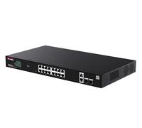 Ip-Com Switch PoE Gestito L2 20 Porte (16 PoE + 2 SFP) Gigabit Ethernet 40 Gbit/s
