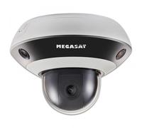 IP Réseau Panorama Caméra Megasat HSP 360 2MP Video Surveillance IP67 Magasin