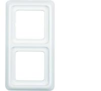 IP44 Cadre 2x joint blanc WWD1200PW