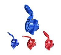 IP44 Plug industriel Wall Mount Socket(Inner tilting socket 3P 32A)