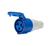 IP44 Prise Industrielle Connhésion Prise CEE 240V 16Ampères #213 3 Broches Femelle Prise pour Caravane Roulotte de Camping Industriel 1pc