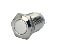 IP65 3A High Head 16mm Metal Latching Push Button Switch Momentary NWPNLXEA(Flat Round,Latching)