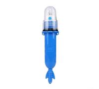 IP65 Etanche 3V LED Pêche Lumière pour Résille et Bateau Systèmes 5LED Sortie Clignotante Mécanisme d'Activation de Puissance Dépendant de la Lumière (Bleu)