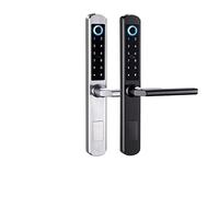 IP65 étanche et sécurisé électronique Tuya TTLock serrure de porte extérieure sans clé sans clé de marque digitale serrure de porte coulissante intelligente (couleur : TTLock APP-02)