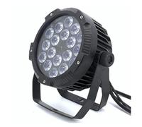 IP65 imperméabilisent les lumières de pair 18x12W Led, UV RGBWA 6in1 Dj DMX512 contrôlent professionnelles Disco d'équipement DJ d'étape Large couverture(Waterproof 18x12W)