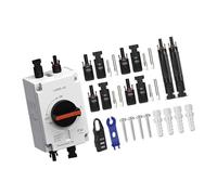 IP66 Déconnecteur solaire Changement 32 A 1200 V Courant continu Plan dense pour onduleurs contrôleurs projets extérieurs Changement séparé